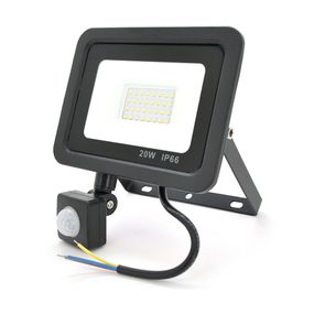 Прожектор LED с датчиком движения Ritar ZB-PGGY-20W, 20W, SMD2835, IP65.1600Lm