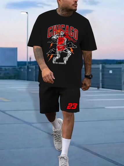 Комплект футболка та шорти ДТФ