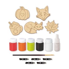 Набір заготовок для створення значків "Яскрава осінь" FDCKW-059