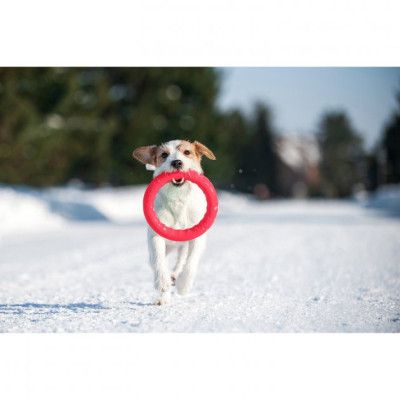 Игрушка для собак Collar PitchDog Кольцо для апортировки 20 см розовое (62377) | Зображення 7