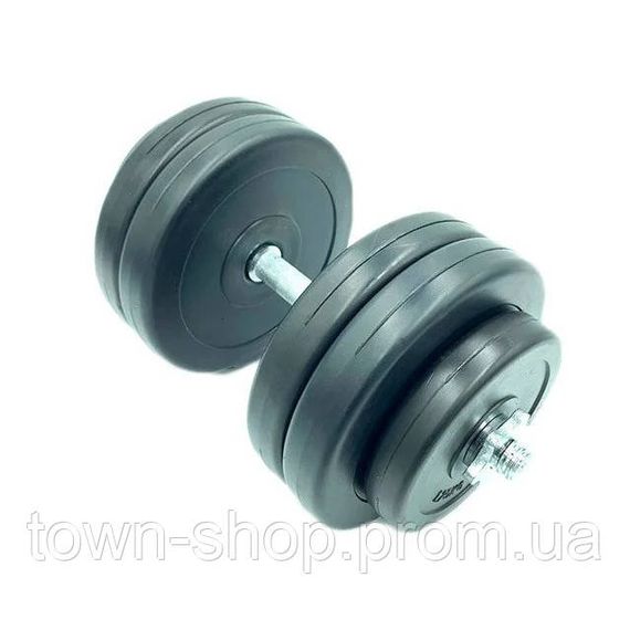 Гантель наборная композитная в пластиковой оболочке Rock Pro-R 14,5 кг NE-PL-R-014