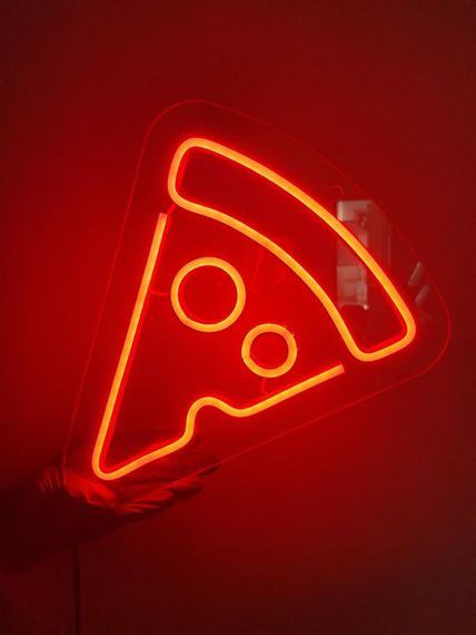 Неоновий світильник Піца 270х240 acr-n000048