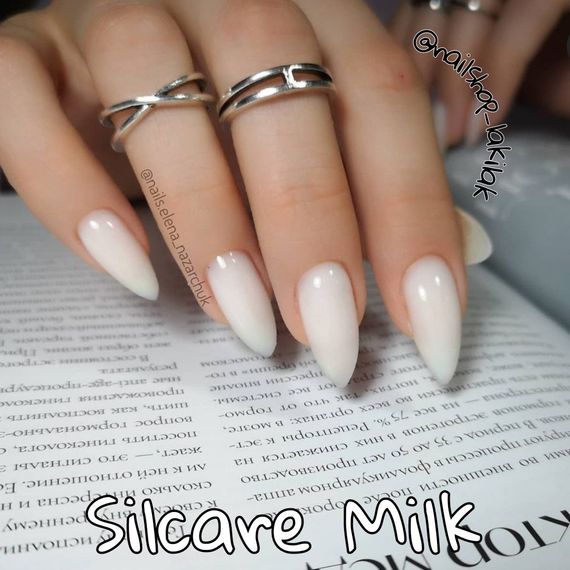 Гель для нарощення нігтів Польща LED Milk (холодний відтінок) 1кг | Зображення 1