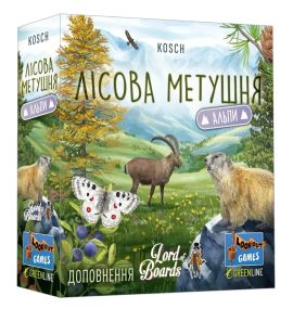 Настольная игра Лесная суматоха. Альпы (Forest Shuffle: Alpine Expansion)