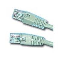 Патч корд Cablexpert PP12-10M, UTP, категорія. 5E, литий,  50u" штекер із фіксатором, 10 м, сірий | Зображення 1