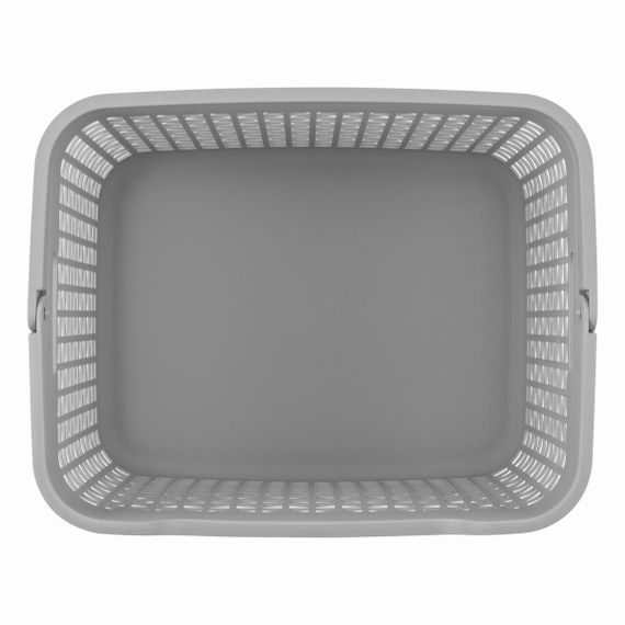 Кошик для білизни Ardesto ARHC2402GG 38х29.5х33 см 26 л сіра | Зображення 5