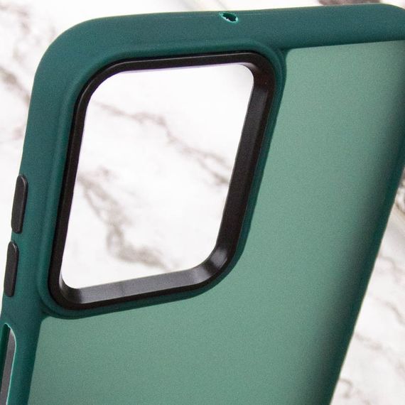 Чохол TPU+PC Lyon Frosted для Motorola Moto E13 Green | Зображення 4