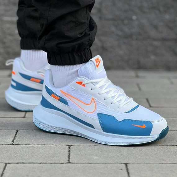 Кросівки літо весна  Nike колір: синій / білий | Зображення 3