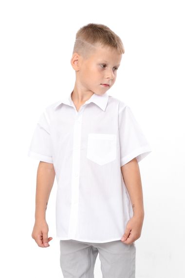 Сорочка для хлопчика Носи своє 134 Білий (p-17702-208452) | Зображення 3