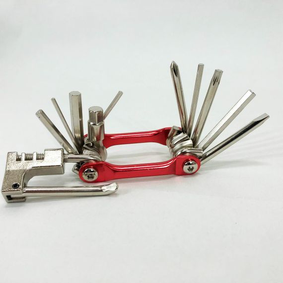 Многофункциональный велосипедный ключ BG-2121 Мультитул 11 предметов ZL-87 | Зображення 3