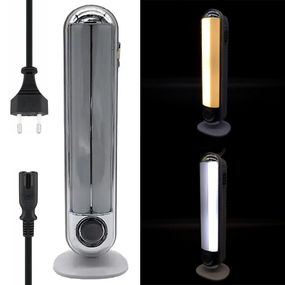 Акумуляторна переносна лампа з підставкою та гачком, YL-8682T-S / Світлодіодний ліхтар для кемпінгу