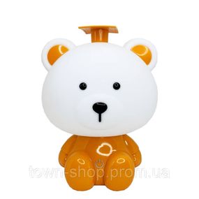 Ночник детский "Медведь" MGZ-1406(Orange) сетевой, питание от USB