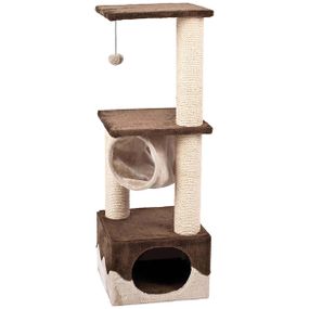 Игровой комплекс с когтеточкой для котов Flamingo Kangri 5, 102 см х 35 см х 35 см