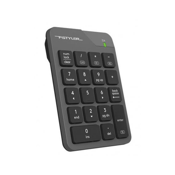Клавіатура A4Tech FBK21C Wireless/Bluetooth Smoky Grey (4711421995108) | Зображення 2