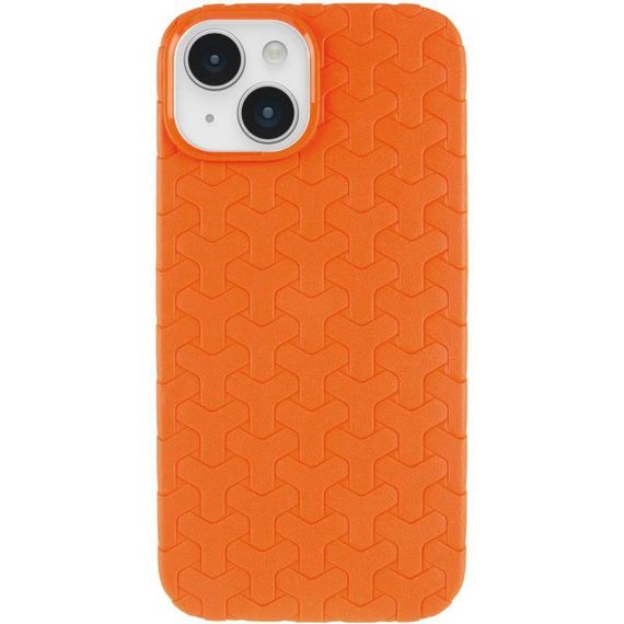 Чохол TPU Weaving для Apple iPhone 15 (6.1") Orange | Зображення 1