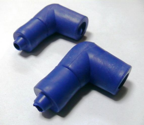 Насвечник (тюнинг)   90*, Г- образный   (синий)   VDK