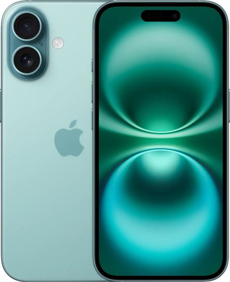 Смартфон Apple iPhone 16 256GB Teal (MYEJ3)