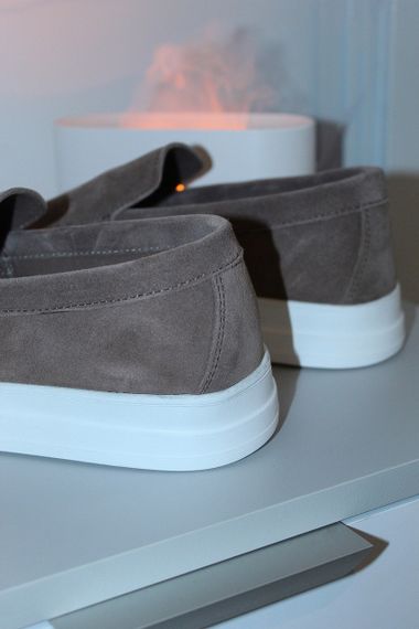 Оригінальні замшеві лофери 40 розмір | Зображення 3