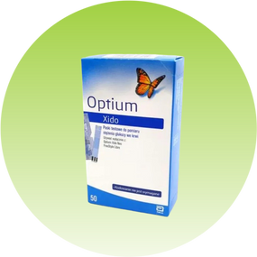 Тест-смужки Optium Xido 50 шт