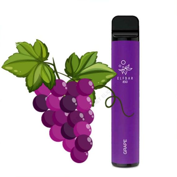 Elf Bar Lux 1500 Elf Bar LUX Original Эльф Бар 1500 тяг. Виноград (Grape) | Зображення 8