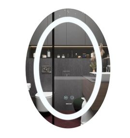 Дзеркало Mixxus PLAIN MV03-50x70 з LED Touch, Anti-fog, димером, регулюванням яскравості (MI6664)