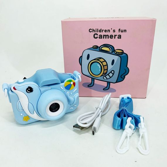 Дитячий цифровий фотоапарат + чохол ET015 | Зображення 5