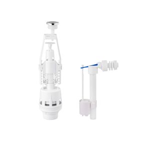 Комплект для бачка унітаза Agua KIT42 з боковим підведенням 1/2"