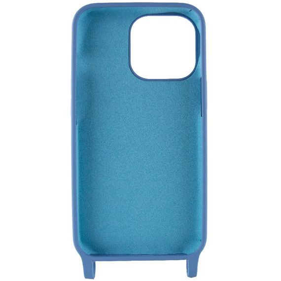 Чохол TPU two straps California для Apple iPhone 12 Pro / 12 (6.1") Синій / Cosmos blue | Зображення 2