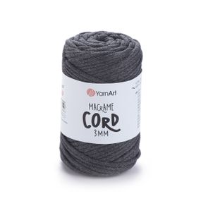 Пряжа Macrame Cord 3 mm № 750 (Макраме Корд), 250 г, 85 м — Бавовняний шнур для в’язання та макраме 758