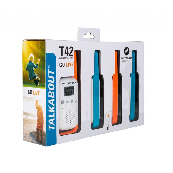Портативна рація Motorola TALKABOUT T42 Quad Pack (B4P00811MDKMAQ) | Зображення 3