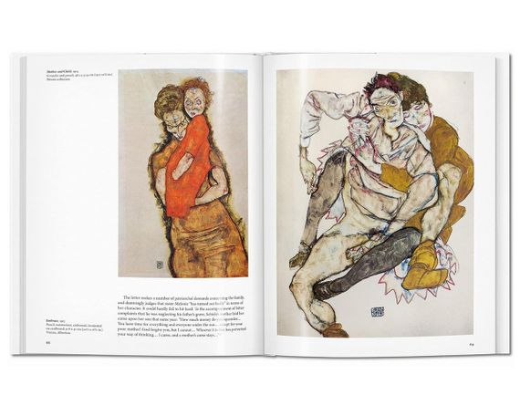 Книги про великих художників Егон Шіле Schiele - Taschen живопис книги з історії мистецтва | Зображення 4