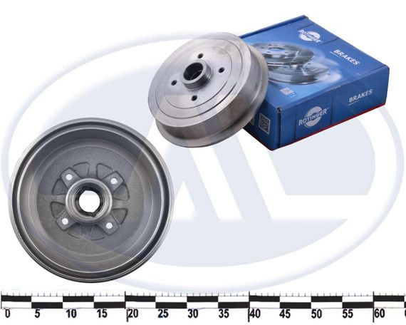 Барабан гальмівний Daewoo Lanos, Sens, Nexia (зі маточиною) (без ABS) ROTINGER