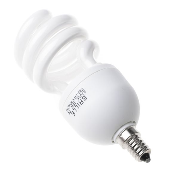 Лампа энергосберегающая E14 PL-SP/A 18W/827 12mm Br 220V | Зображення 4