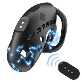 Клітка для члена з електростимуляцією LOCKINK SEVANDA Nautilus Estim Chastity Cage sexstyle