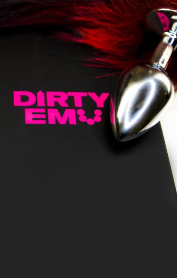 Анальная пробка-хвостик S из натурального меха RED цвет красный sexstyle | Зображення 1