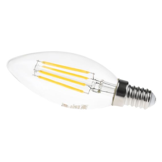Лампа светодиодная LED 4W E14 COG NW C35 220V | Зображення 1