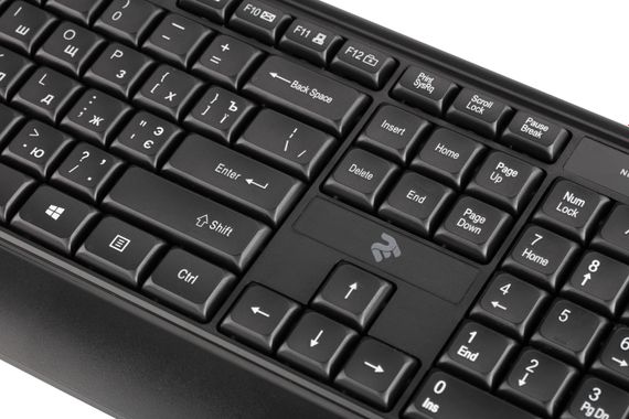 Клавіатура 2Е KS130 USB Black (2E-KS130UB) | Зображення 4