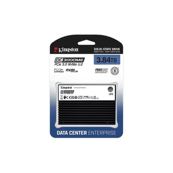 Накопичувач SSD U.2 2.5&quot; 3.84TB Kingston (SEDC3000ME/3T8) | Зображення 3