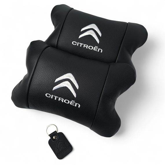 Подушка для сидіння для автомобільного крісла Citroën Автоподушка шиї на підголівники KR-27 | Зображення 1