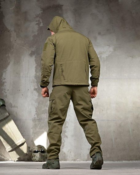 Тактичний костюм софтшов softshell олива ВТ7949 | Зображення 2