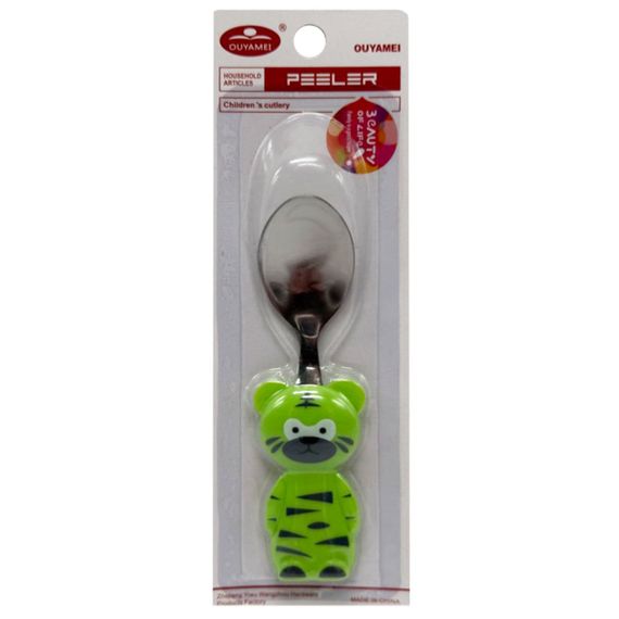 Дитяча ложка "Зайчик" MGZ-0105-10 металева 13 см