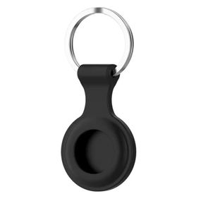 Силиконовый чехол брелок Primo SS2 для метки трекера Apple AirTag - Black