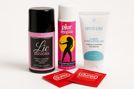 COMBO набір - (Doc Johnson + Pjur + Sensuva + Durex) XL