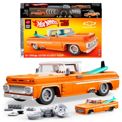 Конструктор Mattel Brick Shop Hot Wheels Elite Chevy 858 деталей (JFT20)