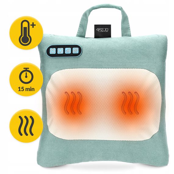 Подушка-масажер 4FIZJO Shiatsu Lite Green (P-5905973404143) | Зображення 7