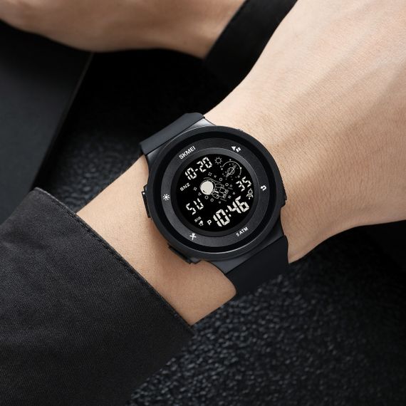 Skmei 1973BKBK Black-Black | Зображення 2