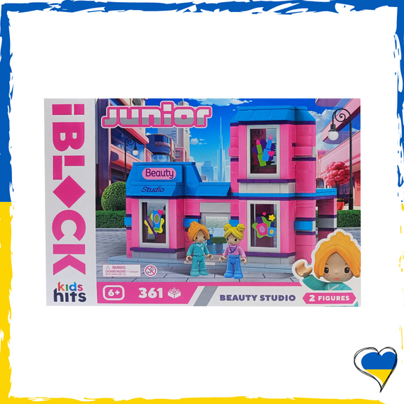 Конструктор детский для девочек «Студия Красоты» 361 деталей