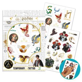 Набор детских временных татуировок "Harry Potter" 200506 DoDo, 45 татуировок, на листе (4823115908551)