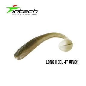 Силиконовая приманка, Съедобный силикон Intech Интеч Long Heel 4"6 шт IN68