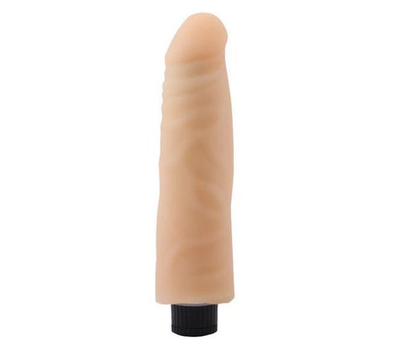 Вібромасажер 7.5" Vibrating Cock No.04, Flesh sexstyle | Зображення 1